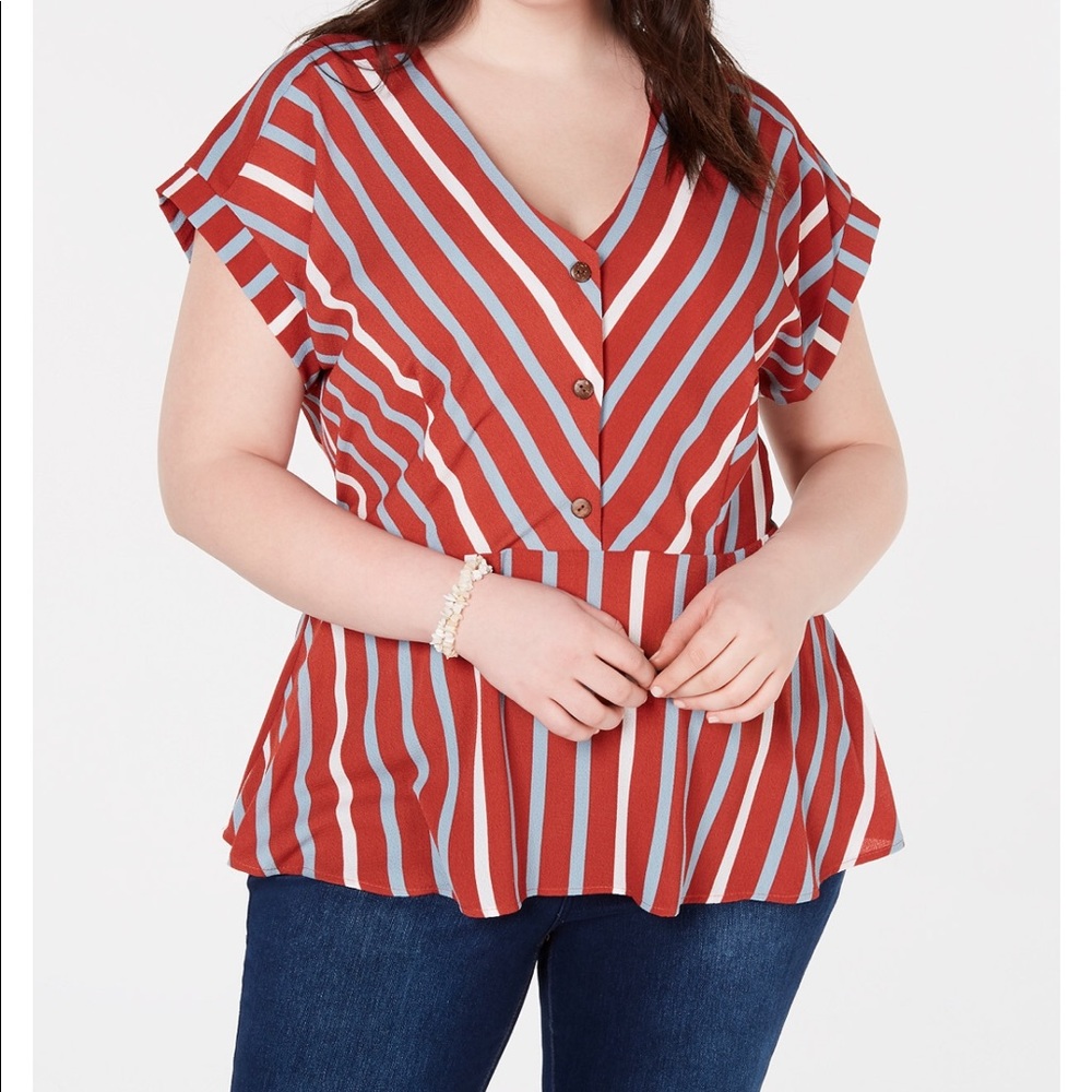 EUC (worn once!) peplum top